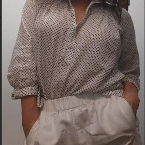 White linen HORSES ATELIER jogger